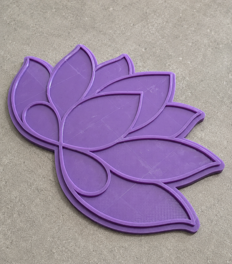 Custom Rubber Concrete Stamp
